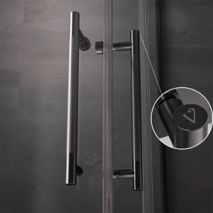 Душевой уголок Veconi Premium Trento PTC-20GR 100х100 графит